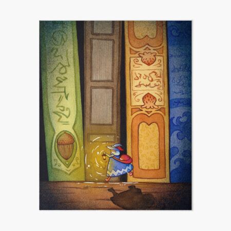 Tiny Traveler Art Board Print