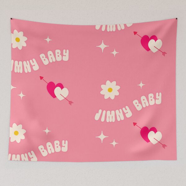 Item preview, Jimny Baby Pattern | Valentine's Day Mini Stickers designed and sold by stoicjimny.