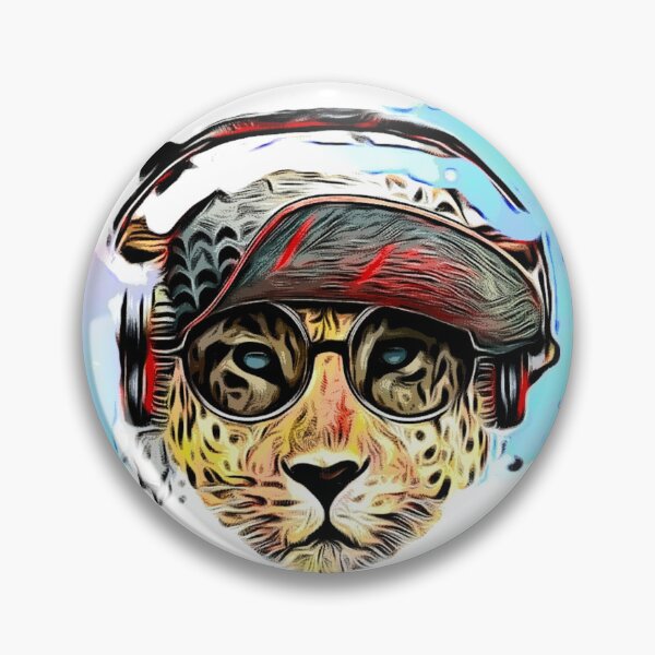 Artikelvorschau, Leopard DJ entworfen und verkauft von Puppy Paws.