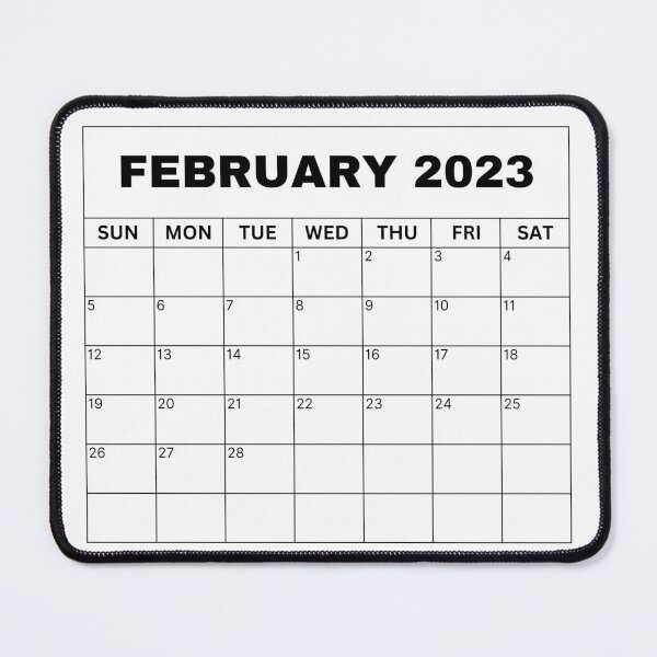 Item preview, February Calendar 2023 designed and sold by Binsagar.