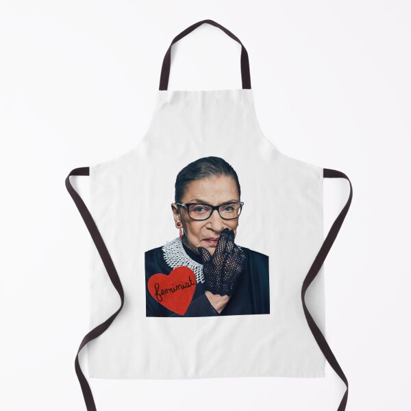 Item preview, Ruth Bader Ginsburg _quot_Feminist Heart_quot_ designed and sold by CosimarDoris.