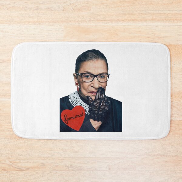 Item preview, Ruth Bader Ginsburg _quot_Feminist Heart_quot_   designed and sold by CosimarDoris.