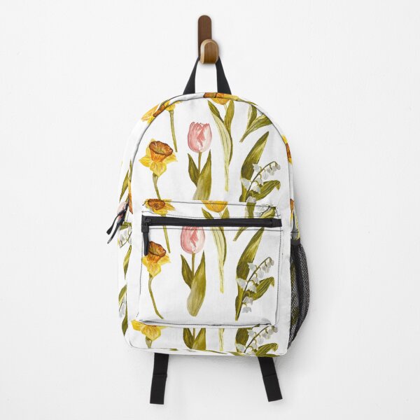 Item preview, Daffodil tulip snowdrop Easter a seamless pattern designed and sold by Yana Mustafina | Boho Soulful Designs.