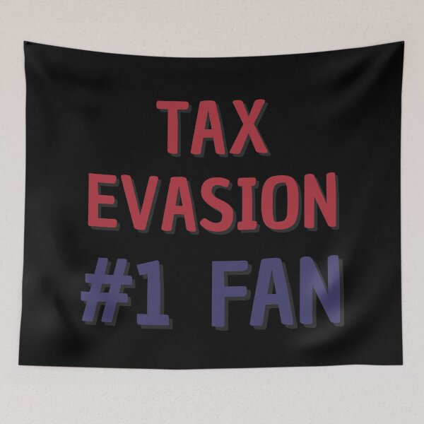 Item preview, Tax Evasion #1 Fan designed and sold by Rybariuns.