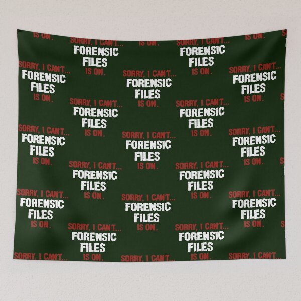 Item preview, Sorry I Cant Forensic Files Is On Popular 90s Tv Show Fan, Policeman   designed and sold by CosimarDoris.