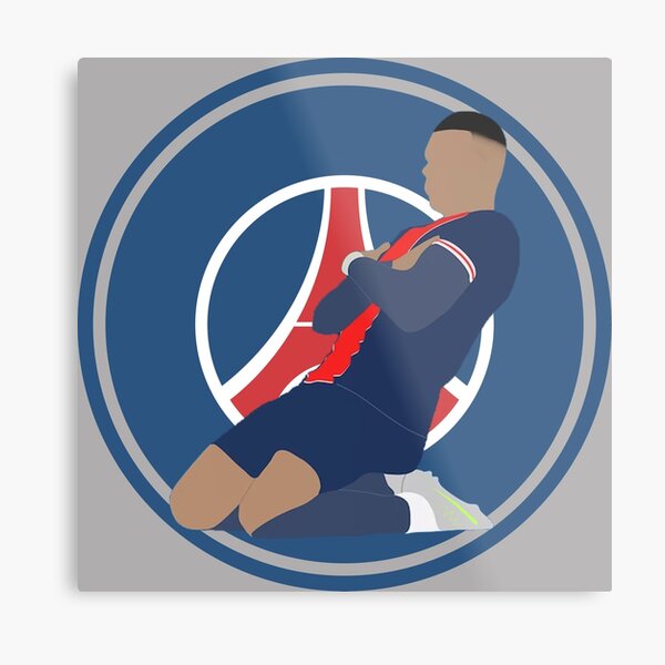 Removable Peel and Stick Kylian Mbappe Soccer Football Paris St. Germain FC  Wall Decal Wall Sticker 