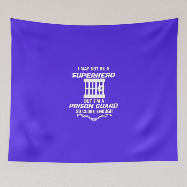 Item preview, Not Superhero But Prison Guard designed and sold by AlwaysAwesome.