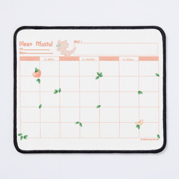 Item preview, Dandelion Daemons  - Peach Planner (Irish) designed and sold by Sarah Reed.