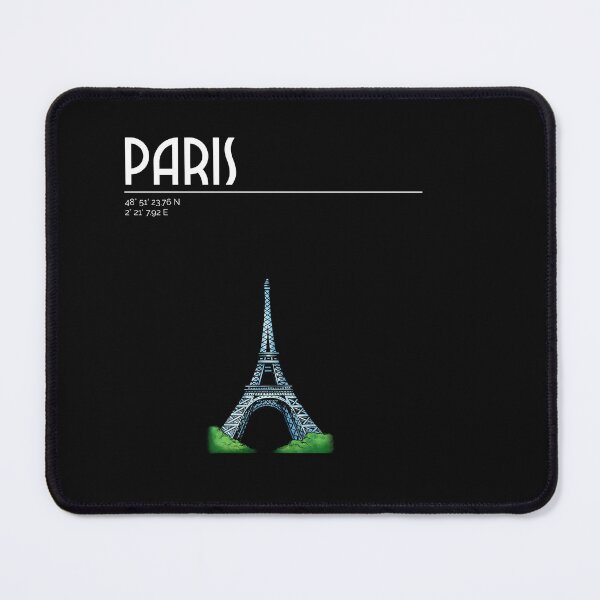 Artikelvorschau, Paris France, Eiffel Tower, coordinates entworfen und verkauft von STELATO.