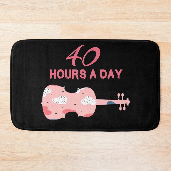 Item preview, I Practice 40 Hours A Day - A Violin Quote designed and sold by TheGreedyCrypto.