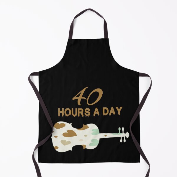 Item preview, I Practice 40 Hours A Day - A Violin Quote designed and sold by TheGreedyCrypto.