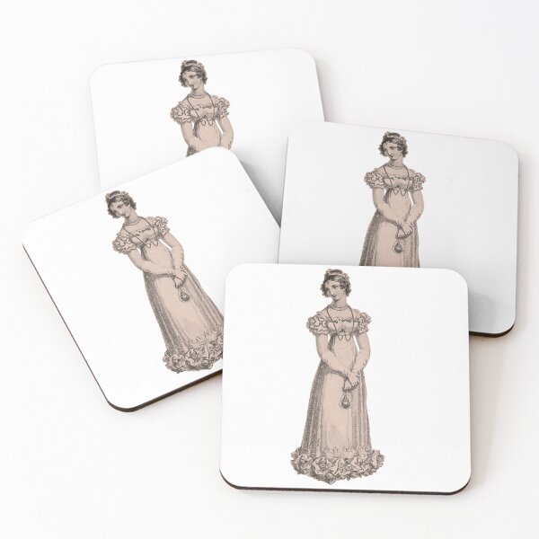 Item preview, Regency figure in evening dress designed and sold by CastlesClassics.