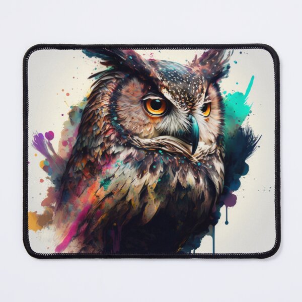 Item preview, Abstract owl designed and sold by lokirick.