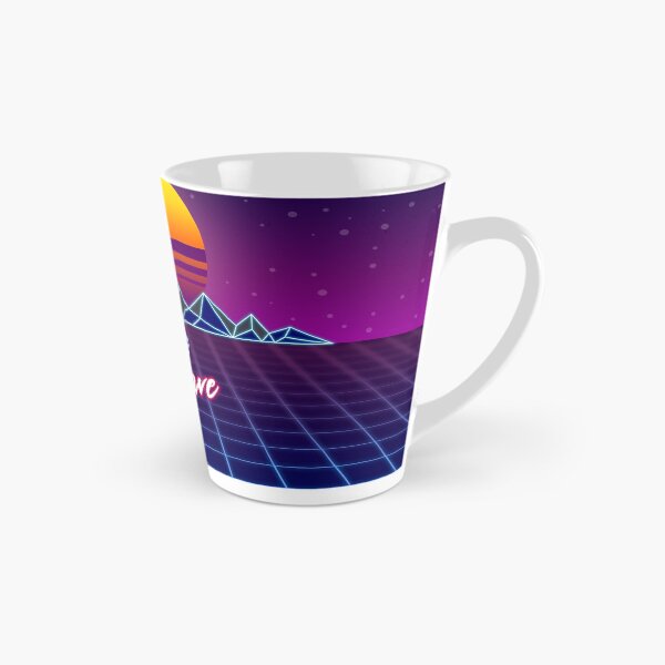 Item preview, I LOVE SYNTHWAVE ❤ designed and sold by Mannaz Creative Shop.