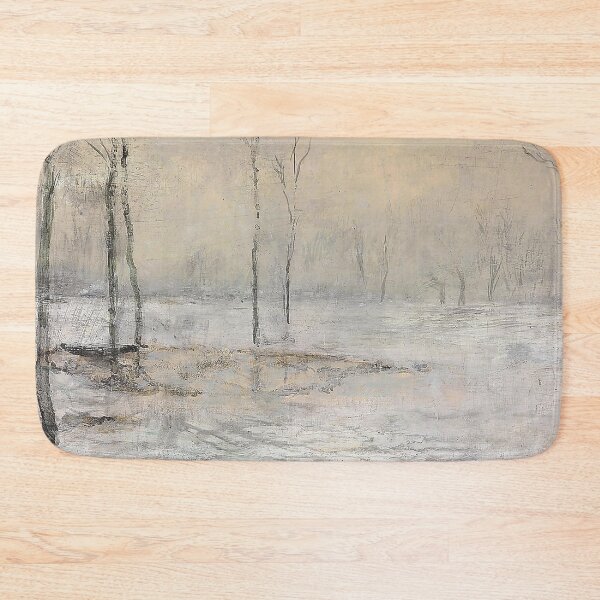Item preview, Winter scenery - Clearing under the snow, Minsk by Ivan Pokhitonov designed and sold by AR-shop.