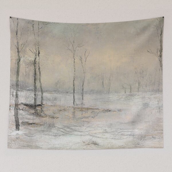 Item preview, Winter scenery - Clearing under the snow, Minsk by Ivan Pokhitonov designed and sold by AR-shop.