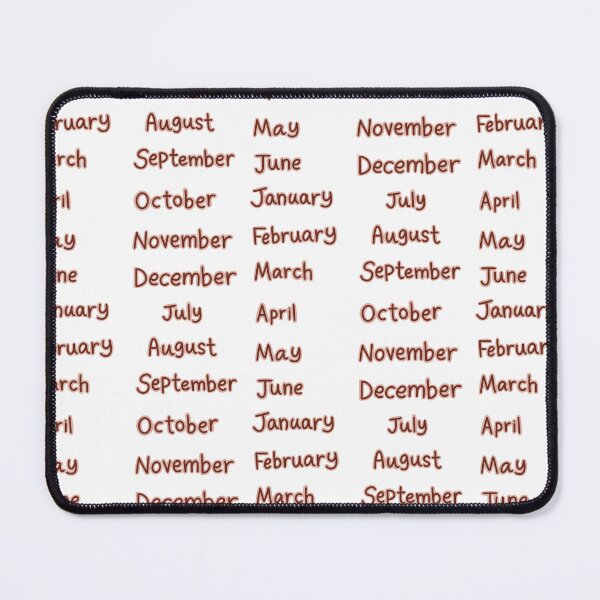 Item preview, Months of the year designed and sold by Pixel Papers 17.
