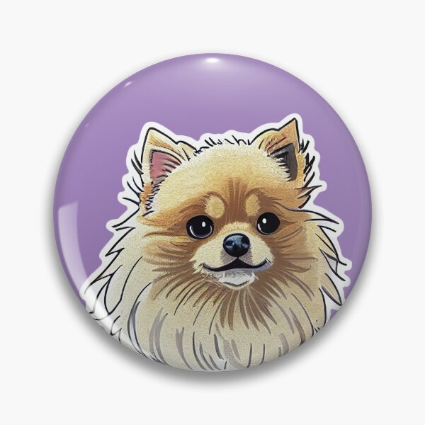 Item preview, Pomeranian Dog - Digital Art designed and sold by ARTfclDesign.