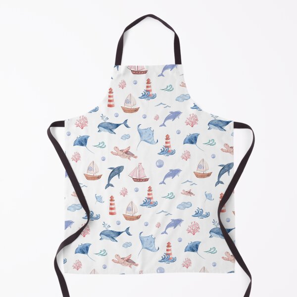 Item preview, Nautical Seamless Pattern designed and sold by origamidesignsa.