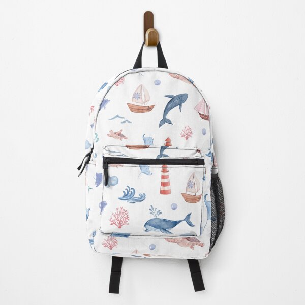 Item preview, Nautical Seamless Pattern designed and sold by origamidesignsa.
