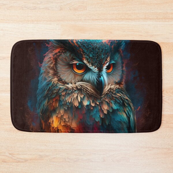 Item preview, An owl in an abstract design designed and sold by lokirick.
