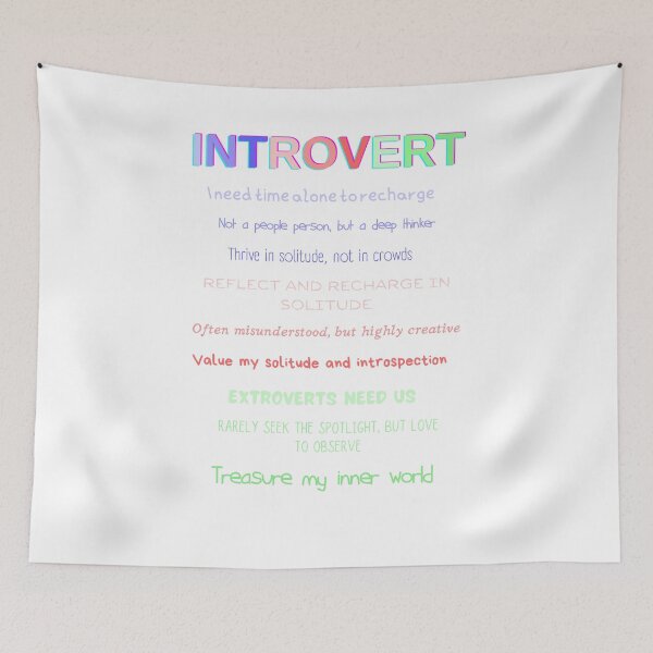 Item preview, INTROVERT - Funny product for introverts designed and sold by Cr4ftyCreations.