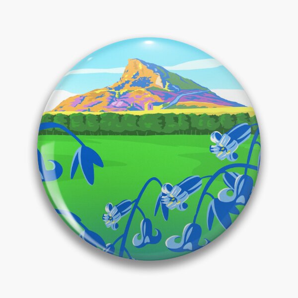 Item preview, Roseberry Topping (Bluebells) designed and sold by Richard O'Neill Art.