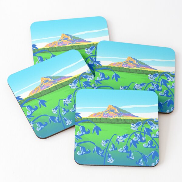 Item preview, Roseberry Topping (Bluebells) designed and sold by Richard O'Neill Art.