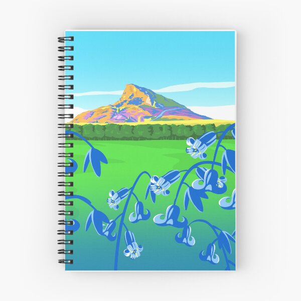 Item preview, Roseberry Topping (Bluebells) designed and sold by Richard O'Neill Art.