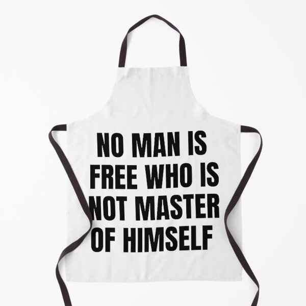 Item preview, No Man Is Free Who Is Not Master Of Himself designed and sold by mystylecorner.