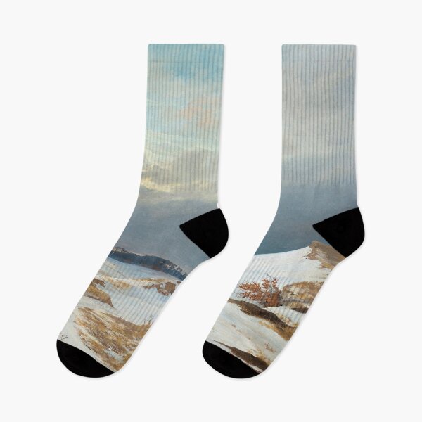Item preview, Winter scenery -  Winter landscape with Northern Zealand character by  Johan Lundbye  designed and sold by AR-shop.
