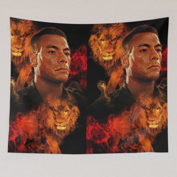 Item preview, Lionheart-Van Damme designed and sold by DrawingAndText.
