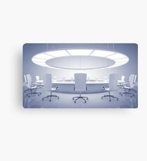 Boardroom interior Canvas Print