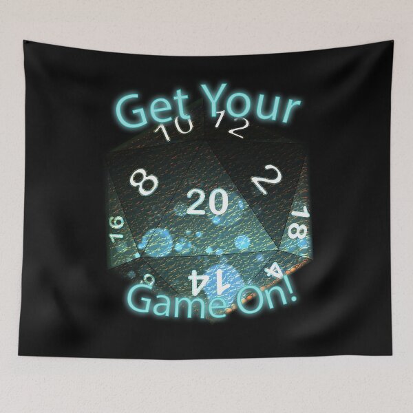 Item preview, Get Your Game On! Blue designed and sold by NicholiCosplay.