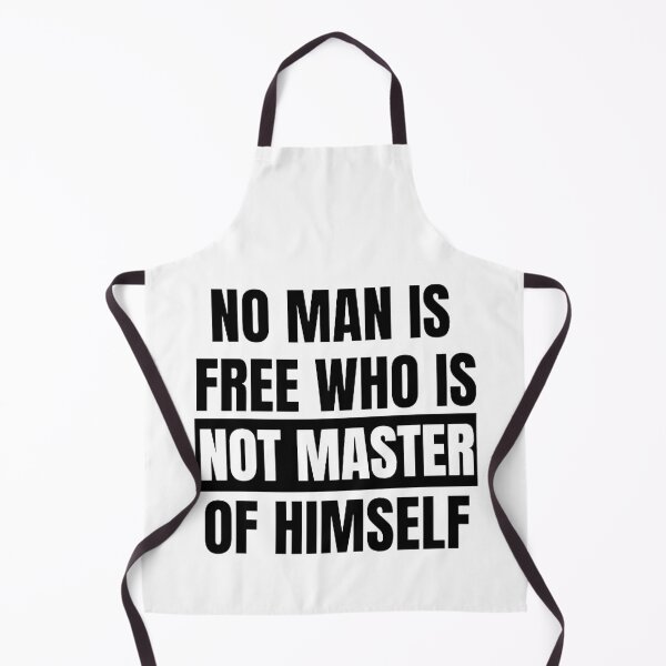 Item preview, No Man Is Free Who Is Not Master Of Himself designed and sold by mystylecorner.
