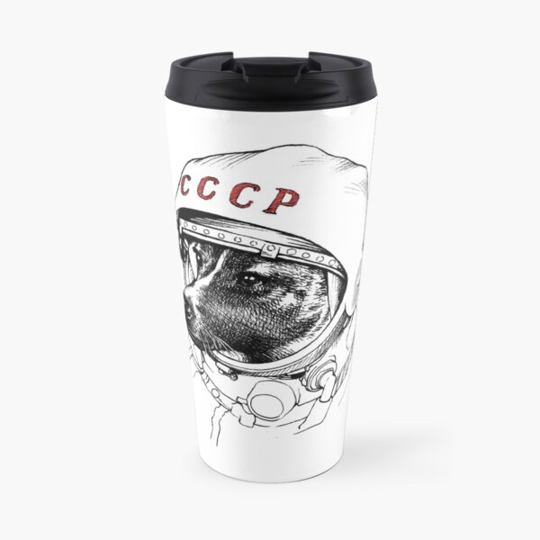 Laika, space traveler Travel Mug