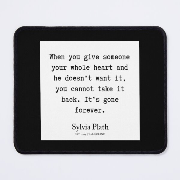 Item preview, 17 Sylvia Plath Quotes 190629 designed and sold by ArtilyStoress.