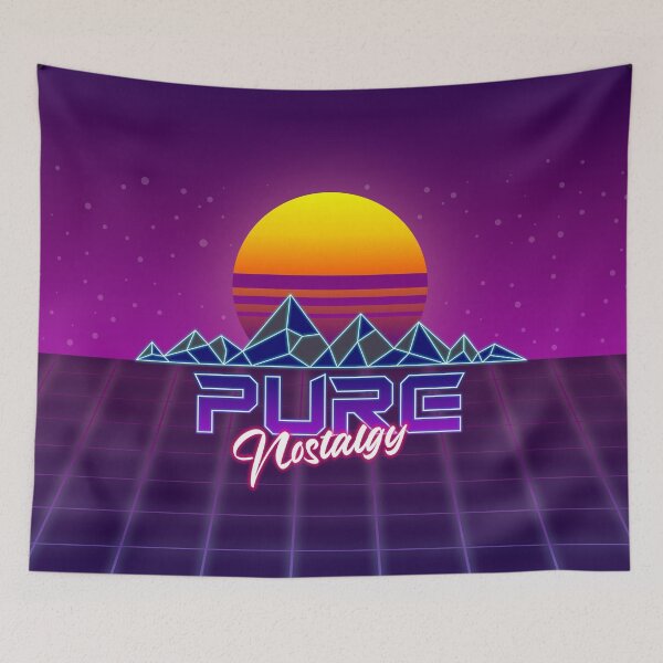 Item preview, Pure Nostalgy  • Synthwave  • 80's style designed and sold by Mannaz Creative Shop.
