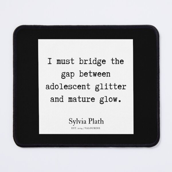 Item preview, 22 Sylvia Plath Quotes 190629 designed and sold by ArtilyStoress.