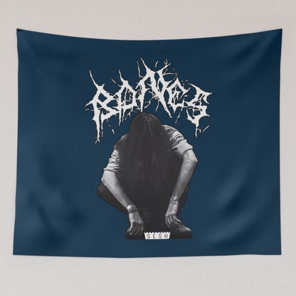 Artikelvorschau, Knochen SESH - Black Metal (v2) entworfen und verkauft von matsumura573.