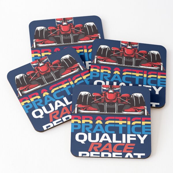 Item preview, Practice Qualify Race Repeat Formula Racing  designed and sold by reval-store.