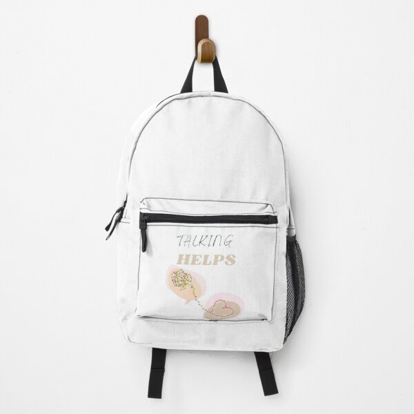Item preview, Talking Helps Mental Health Awareness designed and sold by BeBraveStore.