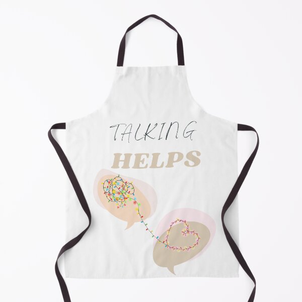 Item preview, Talking Helps Mental Health Awareness designed and sold by BeBraveStore.