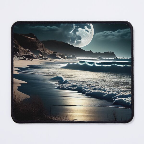 Item preview, Moonlit Beach designed and sold by Invisible Wizard.
