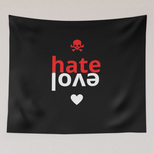 Item preview, hate love designed and sold by mahass.