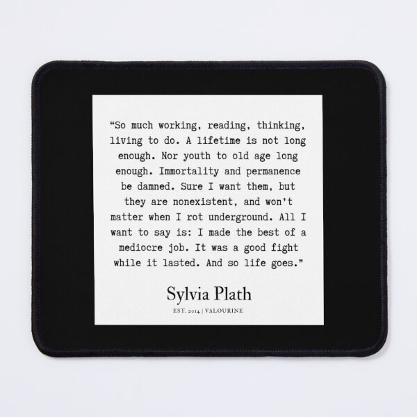 Item preview, 30   Sylvia Plath Quotes 190629   designed and sold by ArtilyStoress.