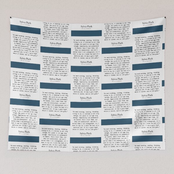 Item preview, 30   Sylvia Plath Quotes 190629   designed and sold by ArtilyStoress.