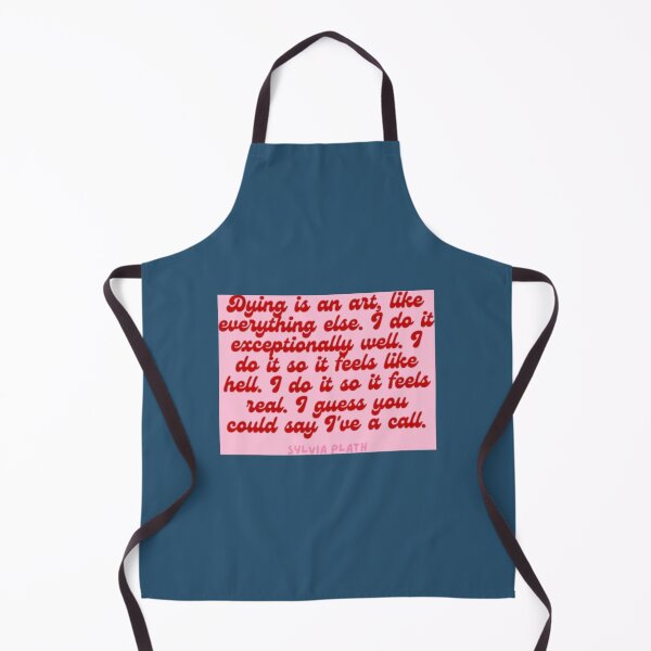 Item preview, Dying is an art- Aesthetic Sylvia Plath quote retro Chiffon Top designed and sold by ArtilyStoress.