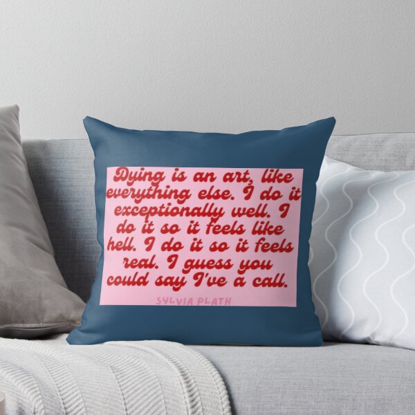 Item preview, Dying is an art- Aesthetic Sylvia Plath quote retro Chiffon Top designed and sold by ArtilyStoress.