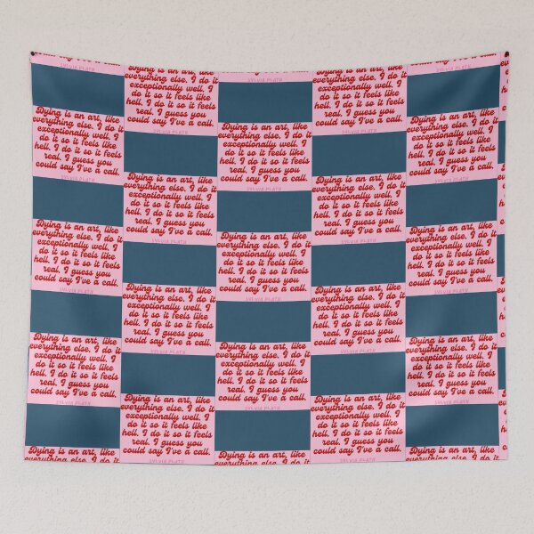 Item preview, Dying is an art- Aesthetic Sylvia Plath quote retro Chiffon Top designed and sold by ArtilyStoress.